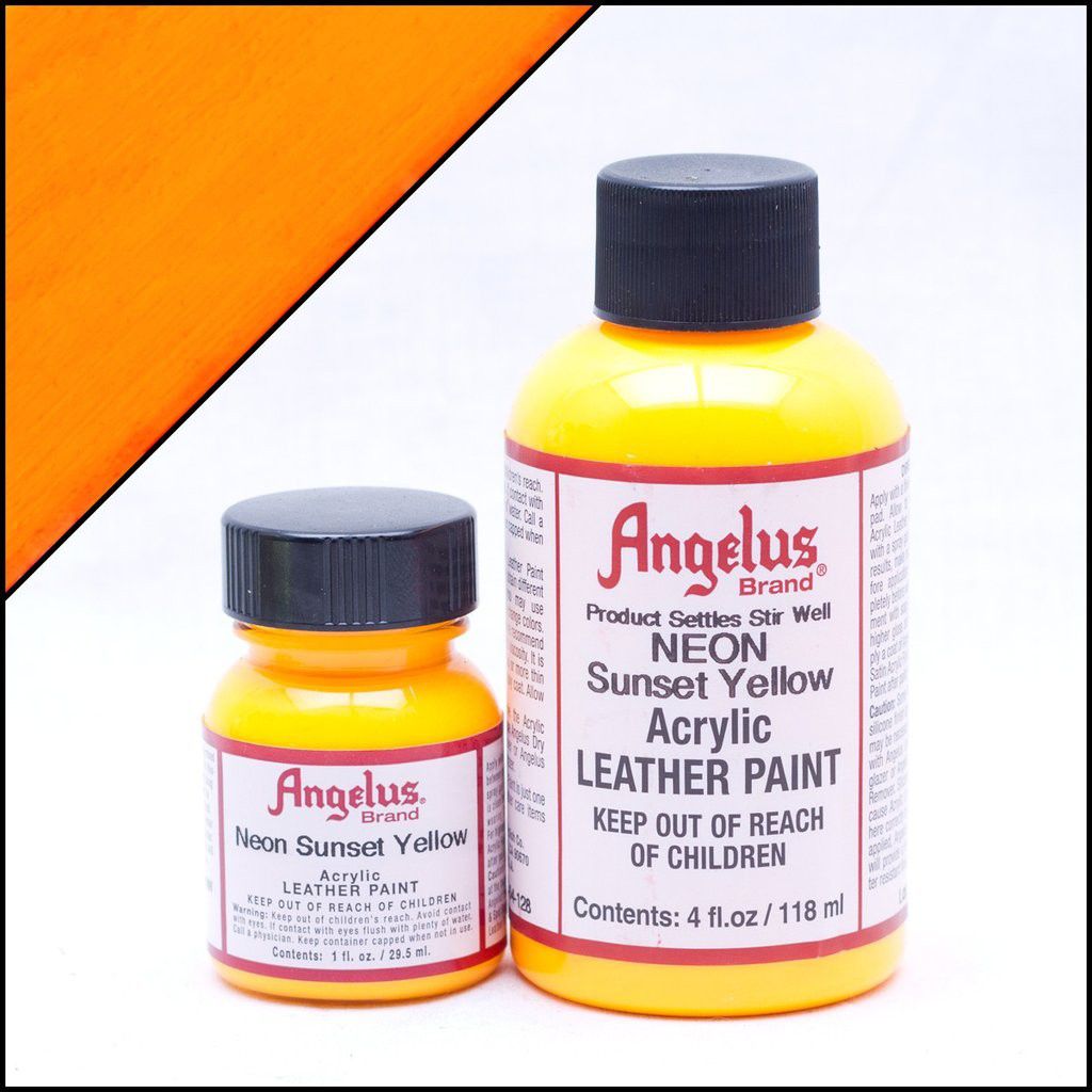 Pintura para cuero de Angelus, naranja brillante