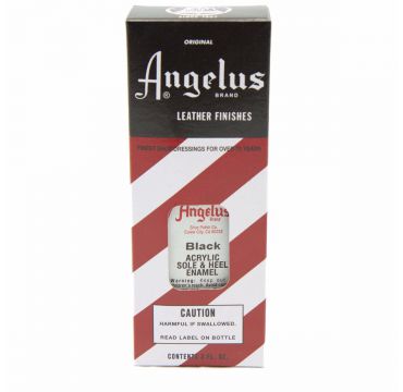  Laca Angelus para suelas y tacones, negro 88 ml