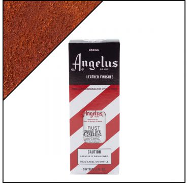 Tinte para ante de Angelus, marrón oxidado, 88 ml