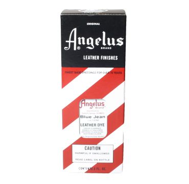 Tinte para cuero de Angelus, azul Jean 88 ml