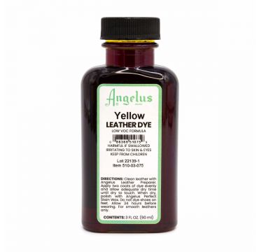 Angelus Yellow Low VOC Leather Dye 88ml