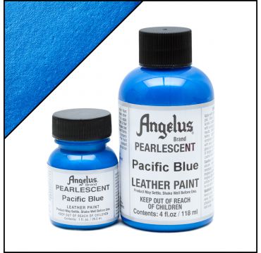 Pintura Pearlescent de Angelus, azul Pacific